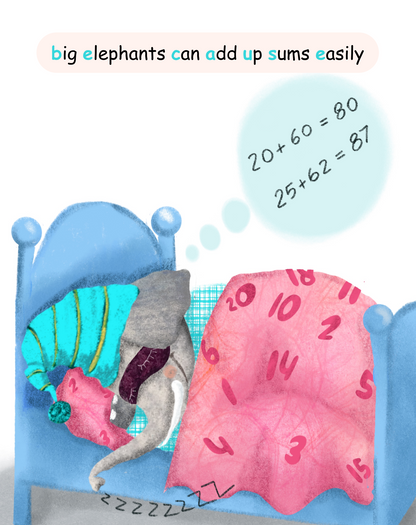 Big Elephants Can Add Up Sums Easily by Savanna Turner